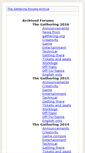 Mobile Screenshot of forums.gathering.org